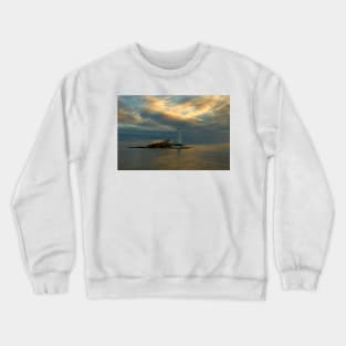 St Mary's Island becalmed Crewneck Sweatshirt